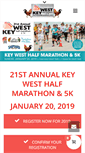 Mobile Screenshot of keywesthalfmarathon.com