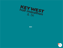 Tablet Screenshot of keywesthalfmarathon.com
